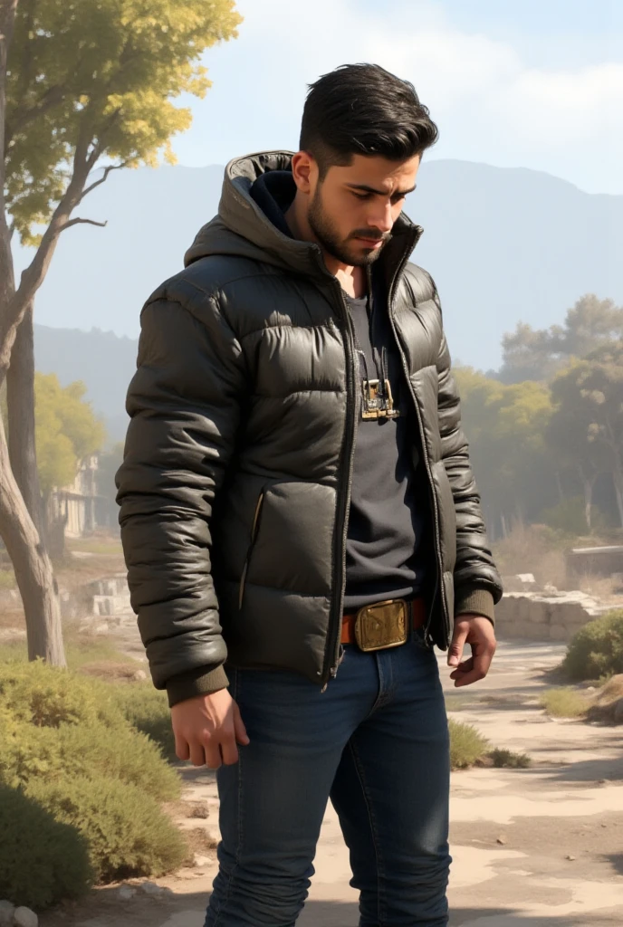 Handsome muslim boy