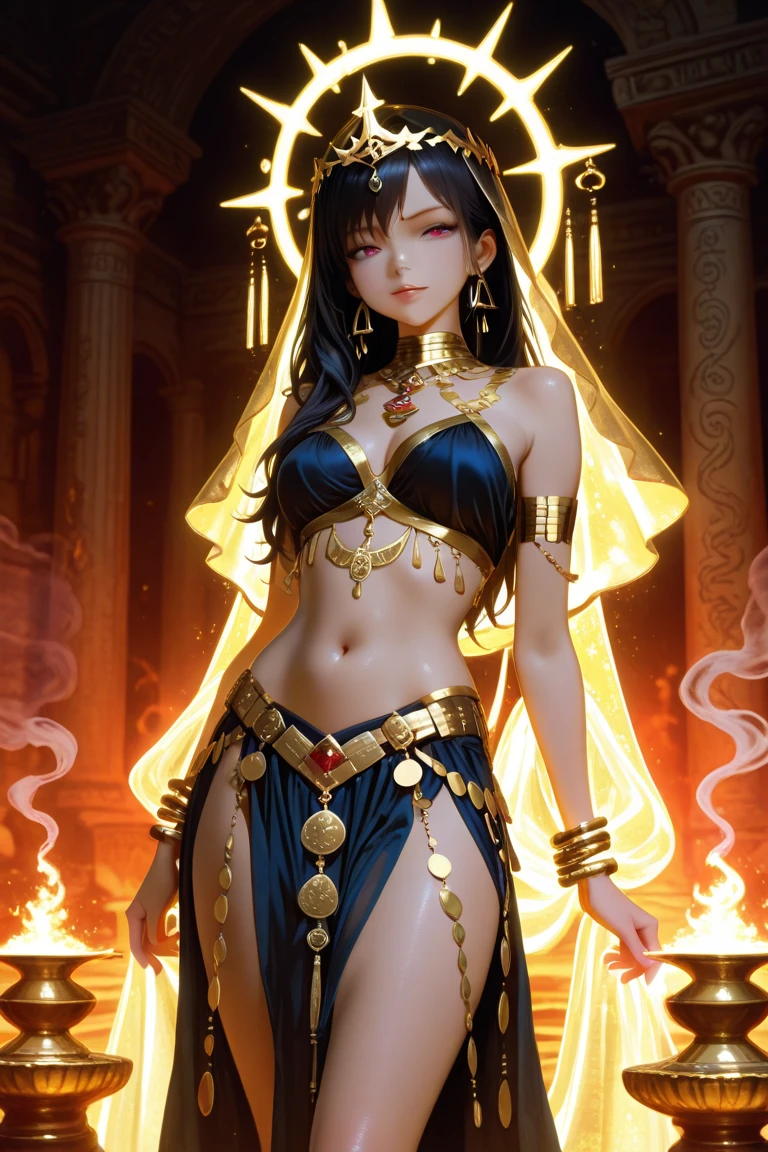 Dazzling beauties, tumultuous battles, an unparalleled splendor—all in the usurpation of the divine!