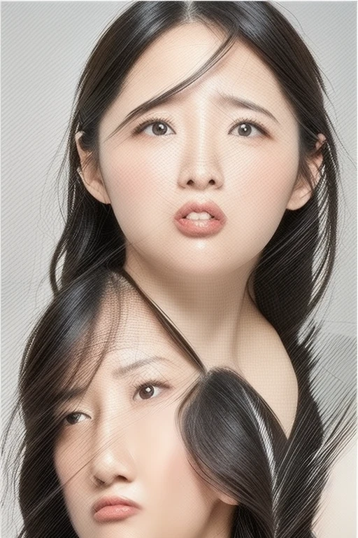 White and Bright Red, (Masterpiece 8K TopQuality:1.2) (ProfessionalPhoto:1.37) ExtremelyDetailed (((KAWAII girl with HUGE boobs:1.4)) yellow oversized t-shirt (Extremely detailed cotton textures)  BREAK  (((NOGIZAKA FaceVariations))), Extremely Detailed very KAWAII FaceVariations, Childish CaptivatingGaze Stunning ParfectEyes ElaboratePupils with (SparklingHighlights:1.28), DoubleEyelids with (Detailed Voluminous LongEyelashes:0.88), Small GlossyRedLips with BeautifulDetails, CoquettishTongue, PUNIPUNI RosyCheeks, Radiant PearlSkin with Transparency, Glowing DowneyHair . { (Dynamic Joyful expressions LifeLike Rendering:1.4) | (:d) }, (large eyes:-1) . 