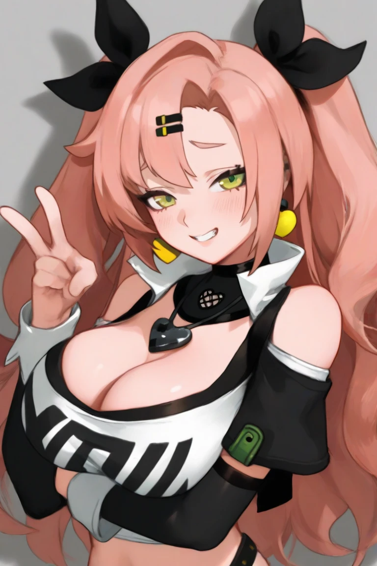 (girl:1.5), (futuristic space suit:1.2), (closed-face helmet:1.2), (black red armor) ( golden stripe on helmet), (white background:1.3), (gigantic tits:1.2), (solo:1.2)