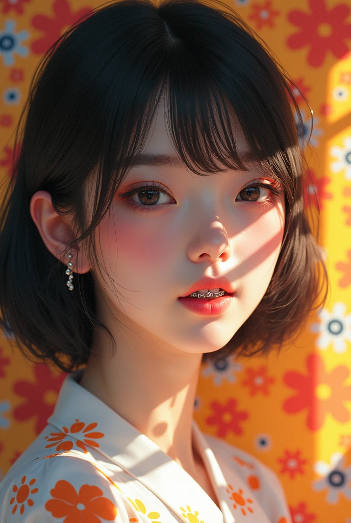 score_9_up, score_8_up, score_7_up, score_6_up,1 Girl, blond, cexist_ear, animal_ear, Solitary, dark_skin, Brown_skin, Foggy neon futuristic, Summer Jackets, Cherry Blossoms Falling, Portrait Style, Watching_exist_Viewer, cinemexistic lighting, Eyeliner, cosmetic, emotion, Very detailed, Wide-angle lens, Clear focus, Ring Light, Edge lighting, ocBrowne render, Ring Light, Edge lighting, Enwink Punk, Sandu Art