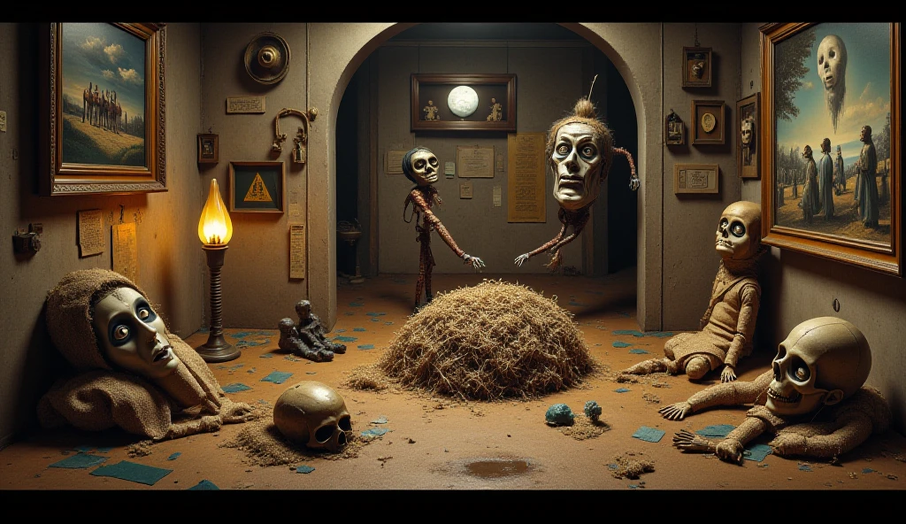 mummy, a desiccated mummy, in a felt puppet world style, inside egyptian tomb <lora:Felt-Puppet-base-v1:0.72> <lora:SDXL_mummy_Sa_May:1>