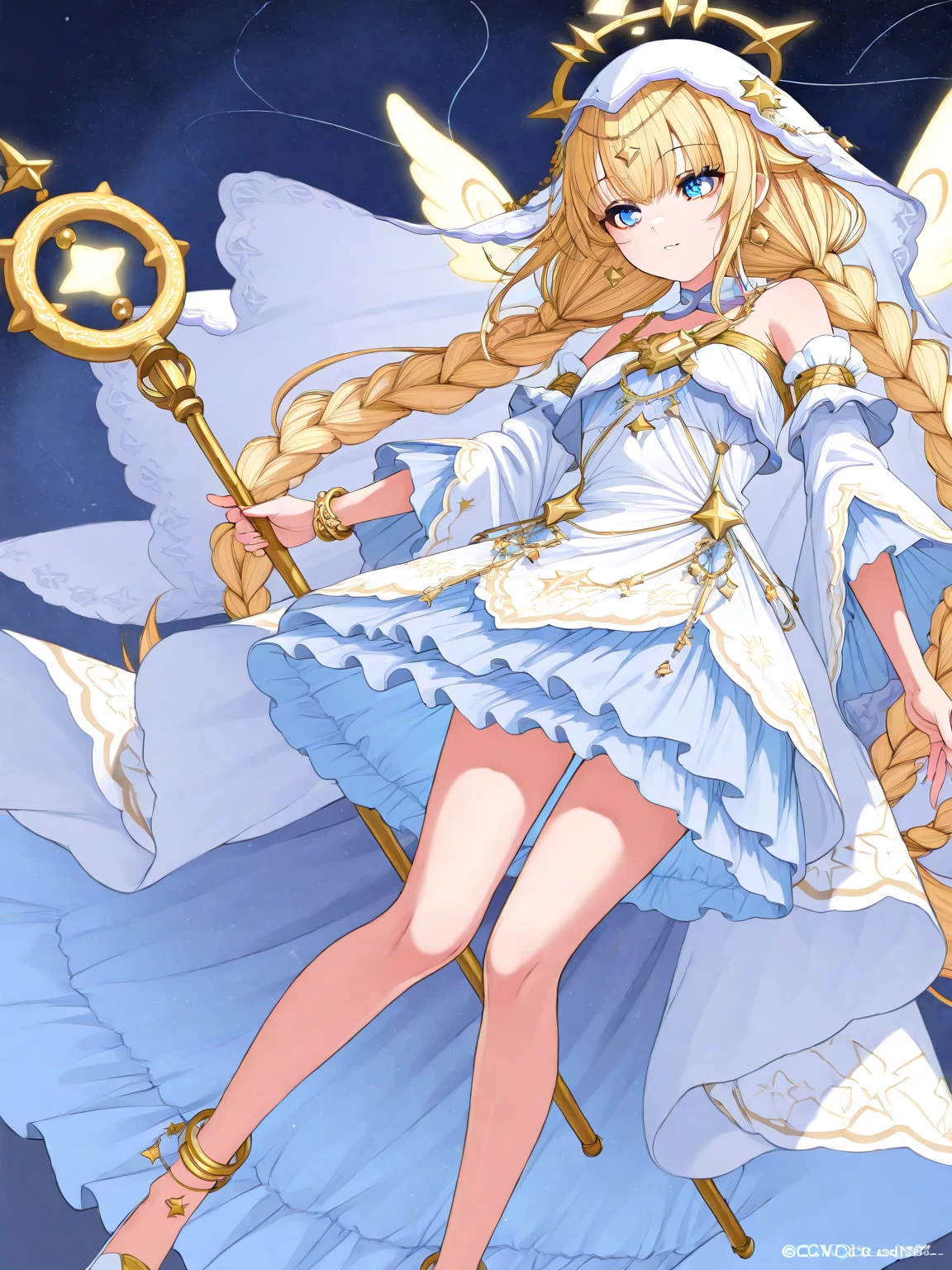 (quality, 4K, A high resolution, tmasterpiece), ((perfect anatomia)), Cute girls, Chibi, Light brown hair, Beige hair, Long gray hair, Gradient eyes ,((👄)), ssmile, off and on, Wain reddo dress with soft lace trim, crystallization of clothes, striped cloth, colorful clothes, gradient backgrounds, floating light spot, ((Princess in gorgeous rococo ball gown,Decorated with beautiful embroidery and jewelry, Long skirt with ruffles)), ((pettycoat)), (Small under the chest), (spark of light)