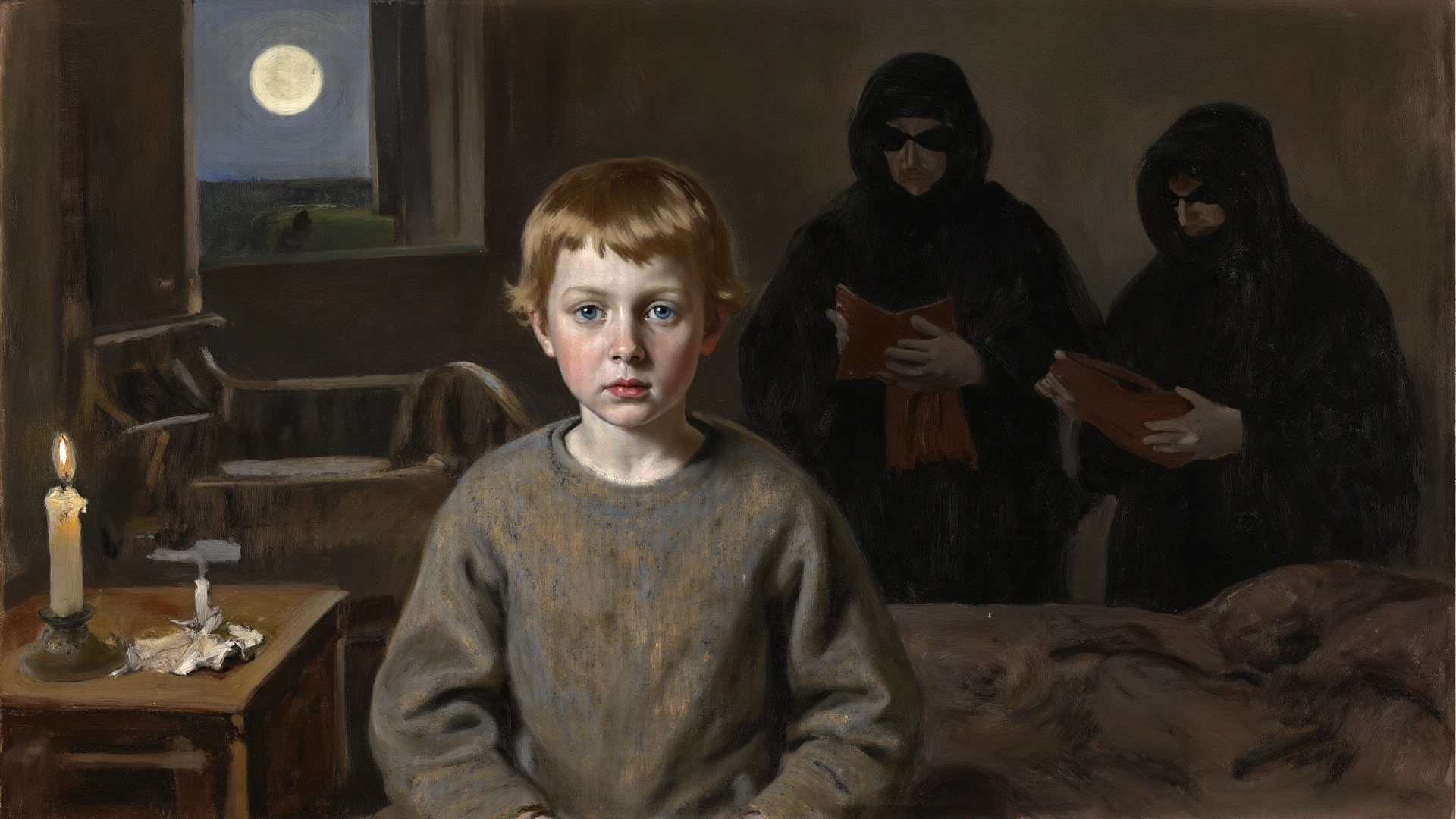 Child rape banner
