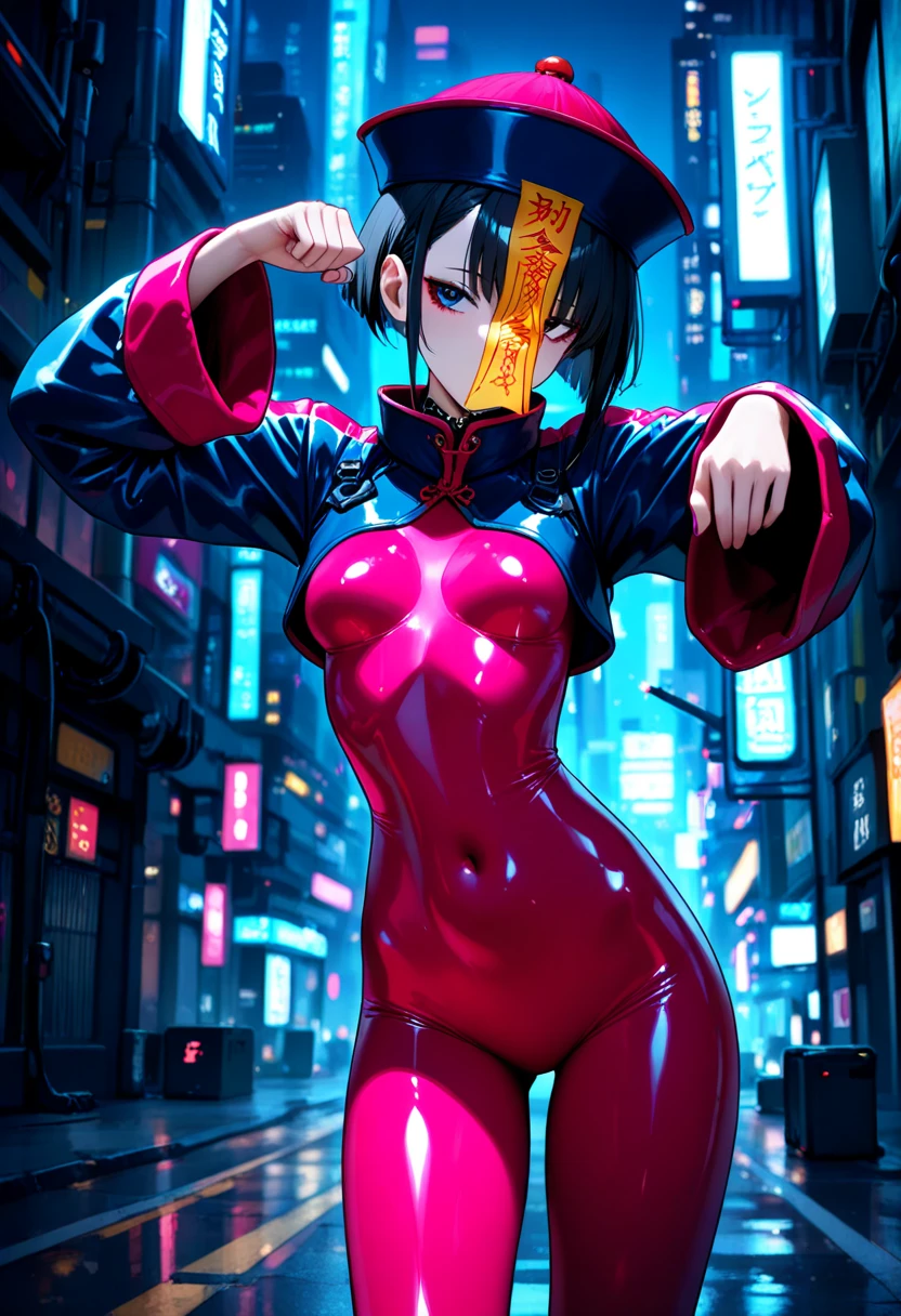 highres, (masterpiece:1.2), (best quality, highest quality), cyberpunk femboy,small , black and hair, red eyes, femboy Gothic skinlines cyberpunk slut, wearing cyberpunk attire, cyberpunk, , skinlines, opening sexyps, moaning, Beautiful big thighs showing oiled long legs, beautiful body, Beautiful Nose, Beautiful character design, skinlines, cyberpunk ,perfect face, wallpaper,perfect lighting, Colorful,ultra highres, 8K, HDR, standing up, cameltoe, cock weet panties, dolors hair, standing up, hard bulge in pants, men with cock in pants, fullothes, digital appearance, glowing tattoos, neon lights,