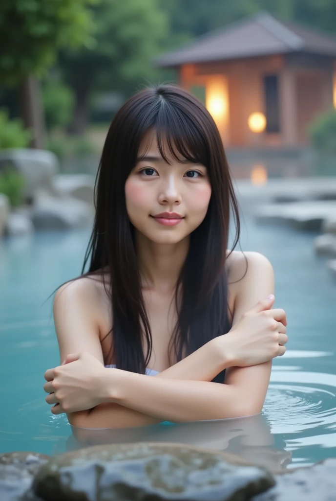 Portrait of a girl under 2 years old in paradise、Realistic female face、The best young people、Japanese Model、 Body Type、細身のBody Type、Slim Girl Model、A young and cute gravure idol、A real young gravure idol、Young and thin gravure idol、The most beautiful Asian girls of all time、Filled with gentle and graceful beauty、masterpiece, highest quality, High resolution, One Girl, Half Up,(After the shower,team,Spread leg pose,A woman comes out of a sauna naked and wet,Open Wide,Fully open the vagina,Fully opened labia,Fully opened labia minora,Real Anal:1.1),Look at the viewers,