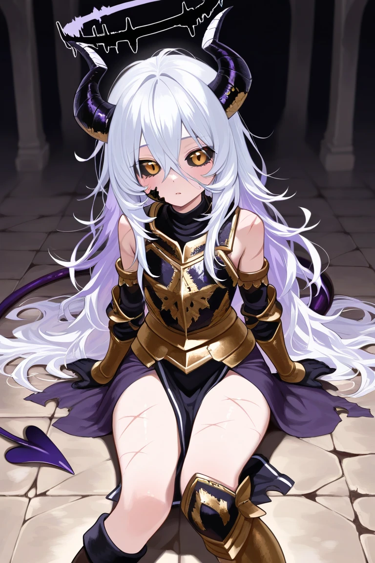 masterpiece,top quality,best quality,official art,beautiful and aesthetic,extremely detailed,high quality,highres,16K,RAW,ultra highres,ultra details,finely detail,an extremely delicate and beautiful,extremely detailed,lovely sweet cute moe face,glowing skin,blush cheeks,cinematic lighting,sharp focus bokeh,highlight cinematicpostprocessing,intricate human hands fingers,thighs,pale skin,1girl,hair between eyes,extremely close up breast,white skin,<lora:more_details:0.5>,aura the guillotine,long hair,(purple eyes:1.1),purple hair,braid,horns,twin braids,skirt,thighhighs,gloves,choker,black gloves,elbow gloves,<lora:aura the guillotine s1-lora-nochekaiser:1>,(lying:1.2),on back,knees up,(legs up:1.2),spread legs,