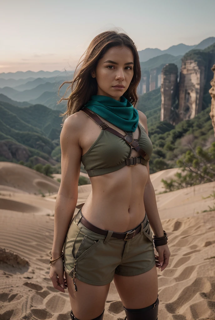 woman as tomb raider, a striking 22-year-old American model with light brown hair , wavy hair, 172 height, full body photo, cute faces, girlfriend, blonde and attractive features, Adriana Lima, model visage parfait, Visage impeccable, with symmetrical facial features, visage parfait et yeux, clean beautiful symmetrical face, Des traits du visage parfaits, Perfectly clean the symmetrical face, magnifique visage attrayant, thick blonde hair, chaude menue, Fille ukrainienne, brun-blond-cheveux joli visage, Dasha Taran, arafed grimpeur Escalade up a steep cliff with a backpack, katniss everdeen rock Escalade, grimpeur, rock Escalade, rock grimpeur, Victoria Siemer, Image from the film of &#39;Tomb Raider&#39;, Escalade, Escalade up a cliffside, extrait d&#39;un film d&#39;action en direct, rock grimpeurs Escalade a rock, taken from&#39;un film, assurage, 1/30, ultra haute résolution, (photorealistic:1.4), UHD