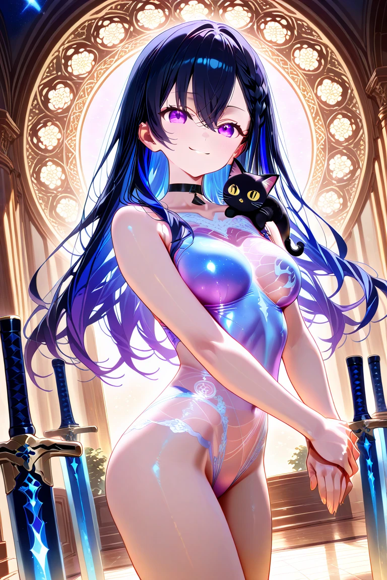 nude anime girl,black mix blue hair ,18+, no clothes, sweet, sad face, cry, sad,show breast, medium , wet, tits, nipples, horny, sexual, full HD,lying in the bath, shower, bathroom
