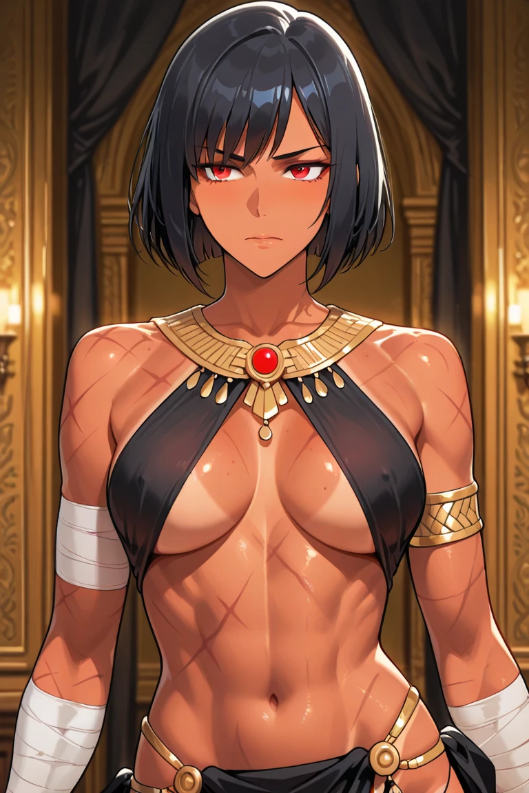 ultra quality,best quality,HD,1woman, alone, dark-skinned woman, black hair, dark skin, big breasts, sexy, ancient costume, roman, portrait, jewelry, parted lips, dark eyes, earrings, looking at viewer, background Ancient Rome, huge breasts, small sample, sexy, olive skin, dark skin, holding breasts, wallpaper, goddess
