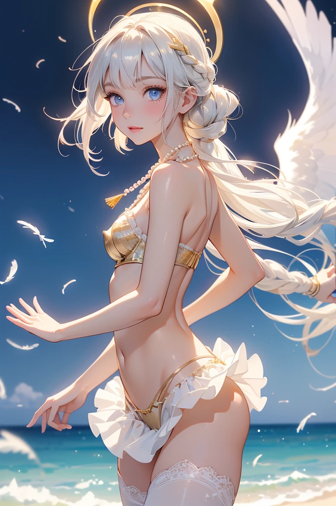 Official Art, ユニティ 8K 壁紙, Very detailedな, masterpiece, Highest quality, 1 female, (Very detailed),(RAW Photos、Highest quality)、(Realistic、Photorealistic:1.3)、High detail、顔のVery detailed複雑な 3D レンダリング、(Very detailed肌:1.2)、Dynamic Angle, Fire glow effect, Professional Lighting, Side light, Cinematic Light, Ultra-high resolution, 8K , Film Grain,Best Shadow, Particles of light, Fine skin, Detailed face, Intricate details, Very detailedな, Shining Nakedness、Full nudity、Large protruding nipples、Large protruding clitoris、11 years old、slender、