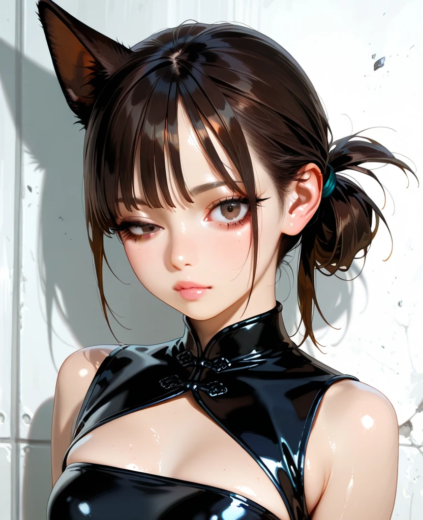 （1girl：1.3）， 独奏， （（（very vey very detailed face））），（（very detailed eyes and faces））），beautiful details eyes，Body parts__，offcial art，Unified 8k wallpaper，ultra-detailliert，Beautiful and beautiful，beatifull，tmasterpiece，best quailty，primitive，tmasterpiece，ultra fine photos，best quailty，超高分辨率，Genshin painting style，sun beam，full-body portraits，stunningly beautiful，，dynamicposes，delicated face，vibrant eyes，（from the front side）， She wears the costume of Genshin Keharu，Very detailed city roof background， Roof，overlooking a city，Detailed face，detailed complex busy background，untidy，opulent，milkyW，highly detailedskin，Realistic details of skin，Visible pores，Clear focus，volume fog，8k uhd，digital DSLR camera，high qulity，filmgrain，fair white skin，photo-realism，lomography， semi transparent，chest looming