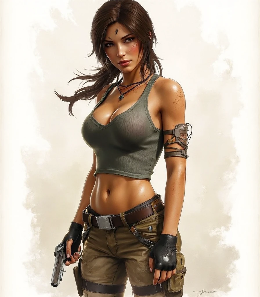 (Realistic, photo-realistic:1.4), (1girll), big breast