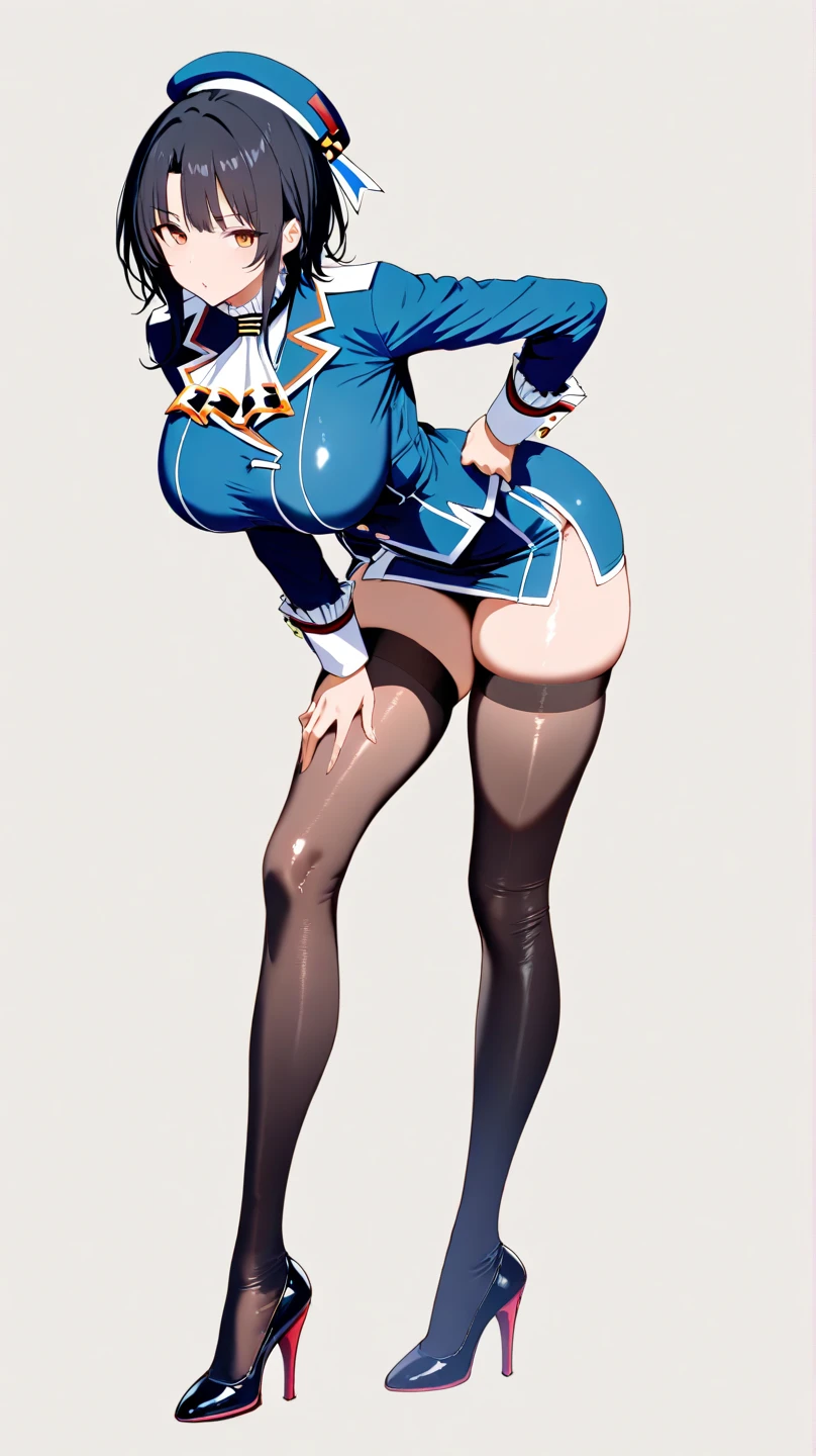 (masterpiece, best quality:1.2), 1girl, solo,standing_split,
asuna, cyber latex uniform, (royal bedroom background, ),