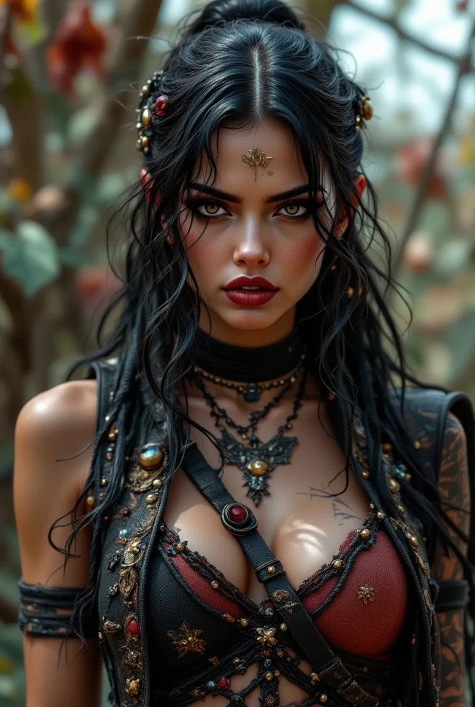 Uma caveira,utra realista,com sangue,rosas, ambiente dark,ultra realista.