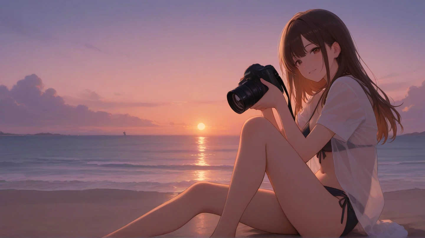 masterpiece, best quality, high quality, detailed, ultra detailed, hyper detailed, insanely detailed, exquisite, beautiful, FHD, Full-HD, 4K, 8K, 16K, highres, absurdres,summer girls!!,beach