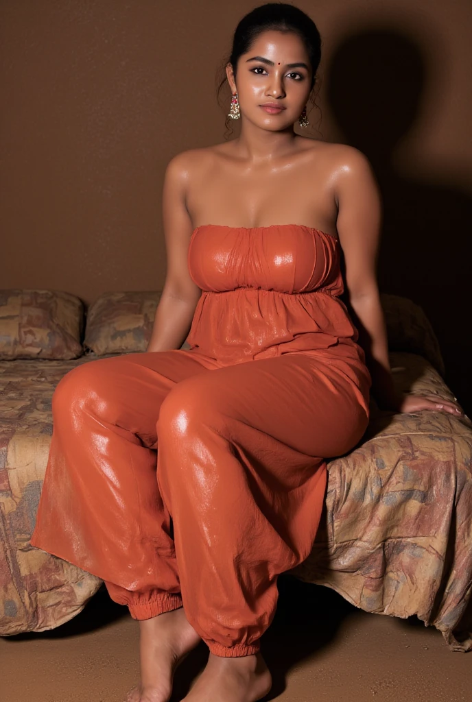 STYLE: magazine centerfold | SUBJECT: (African girl:1.3),(beauty:1.3),((full body)),(other focus), in sexy lingerie style clothes, (naked), (long colorful cornrows hairstyle), full big breast, sexy pose, detailed face, realistic skin, standing in the living room, Jewelry, a beautiful woman, | AESTHETIC: (cinematic: 1.3), hyper-real highly detailed, thematic background | COLOR PALETTE: Vibrant | IN THE STYLE OF: ebony magazine, (looking at the viewer)