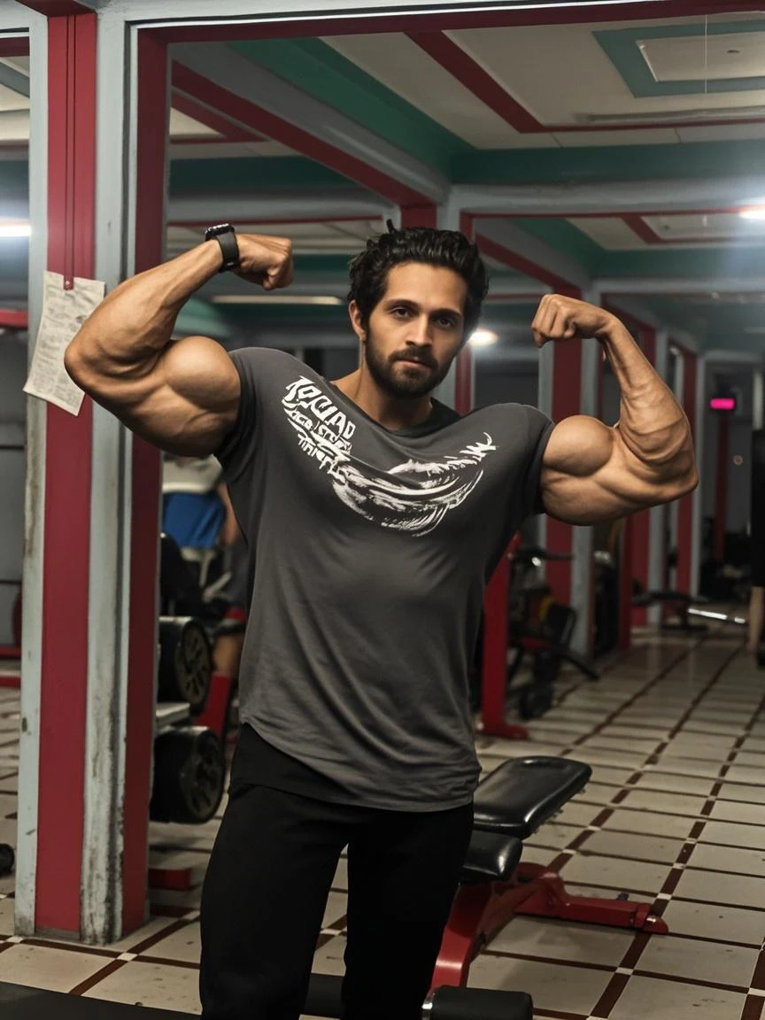 Aesthetic David laid physique with 50 characteristics from Hrithik Roshan