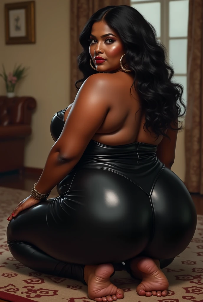 Cover in gold and cover a black woman