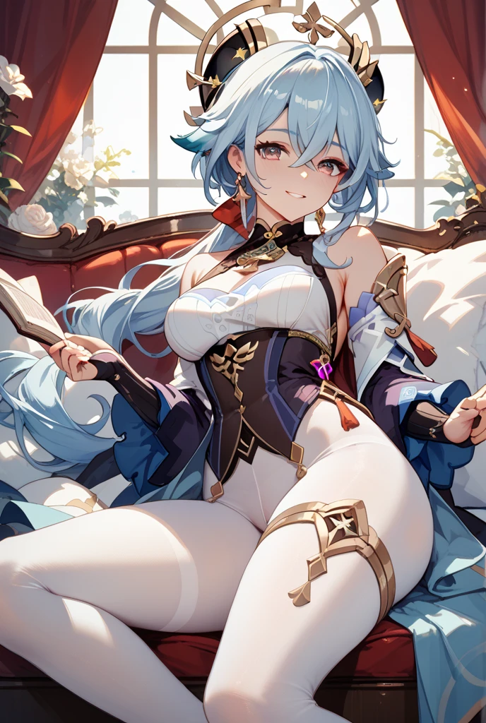 Genshin, Koli, bikini, thong, leg ring, stockings