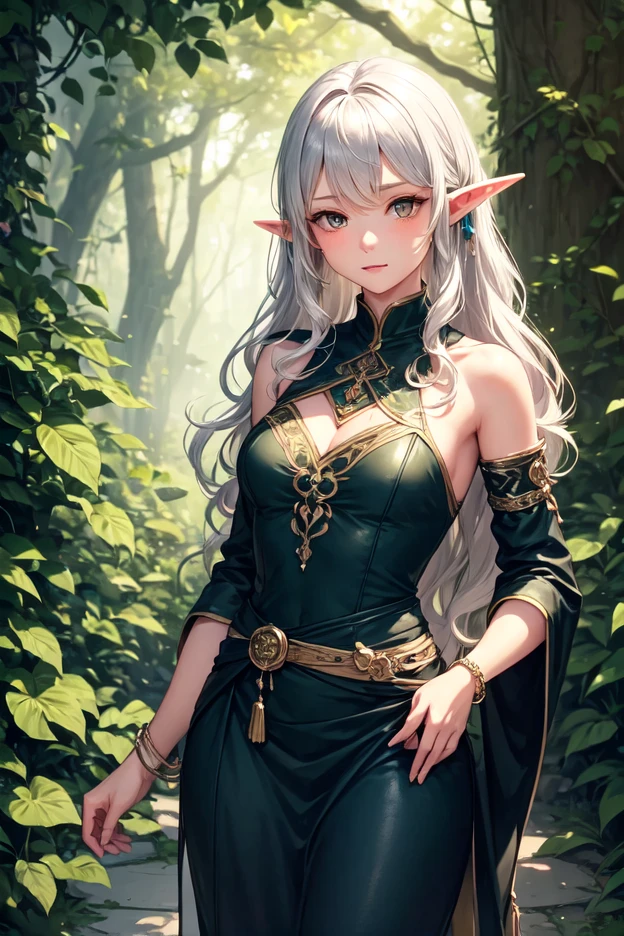 (Ultra-HD-details, discreet, emphasized-details, life-size-body, cutesie)
50mm lens
aperture opening of f/4.0
1 girl, beautiful elven maiden:1, silver elven armor:0.8, shoulder portrait, Night, Forest:0.8, Full moon, mana flow, shimmers, psychic energy, intricate details, HDR+, intricate details, Detailed Fluffy Fur, Detailed Hair, hyperdetailed, natural fur texture, detailed skin, hyperrealism, sharp
(hyperrealistic, cinematic light, depth of field)
\\ Made with ONE FOR ALL checkpoint by Chaos Experience @ https://civitai.com/user/ChaosExperience/ \\