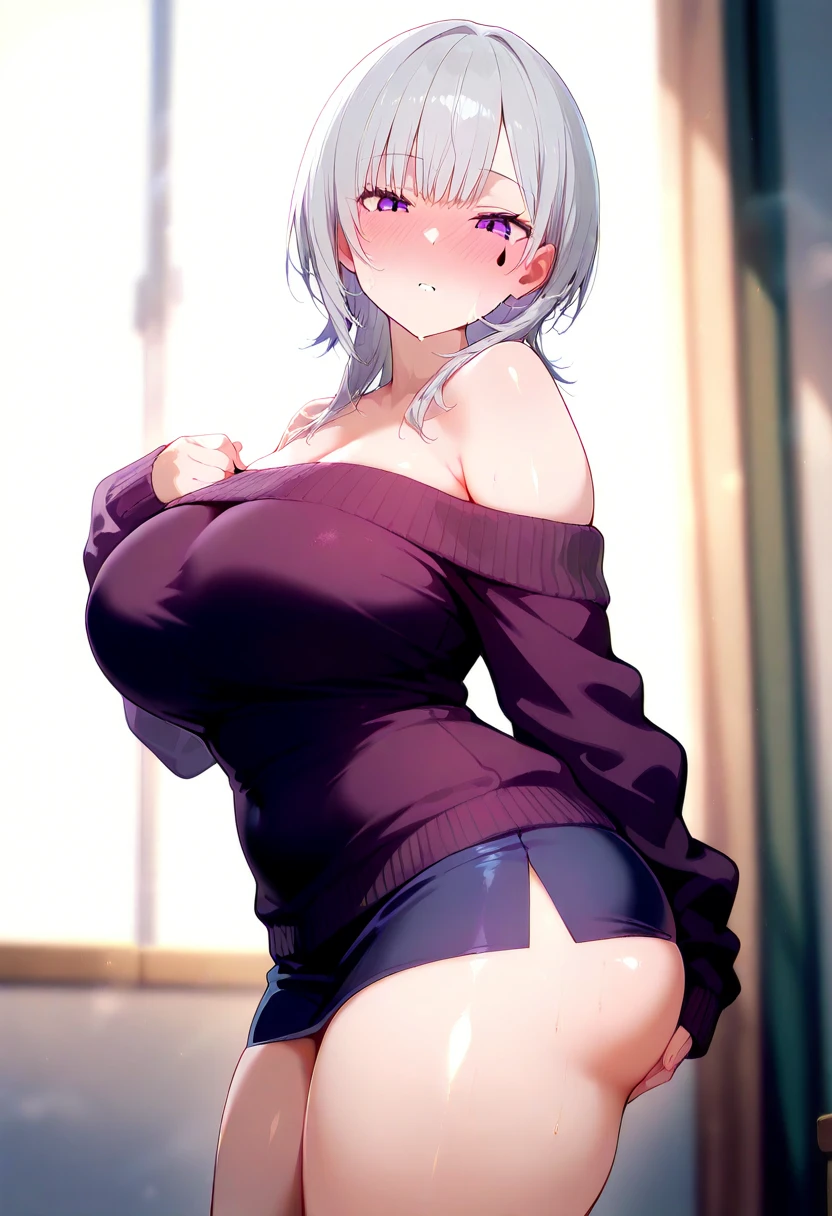 1 girl,unde,short silver hair,nipple,1 boy,penis,vaginal,sex,girl is wearing school uniform,show off nipple,,nsfw,ultra detailed,anime style,beatiful detailed breasts,beatiful detailed nipple,beatiful detailed 5 fingers,beatiful detailed arms,