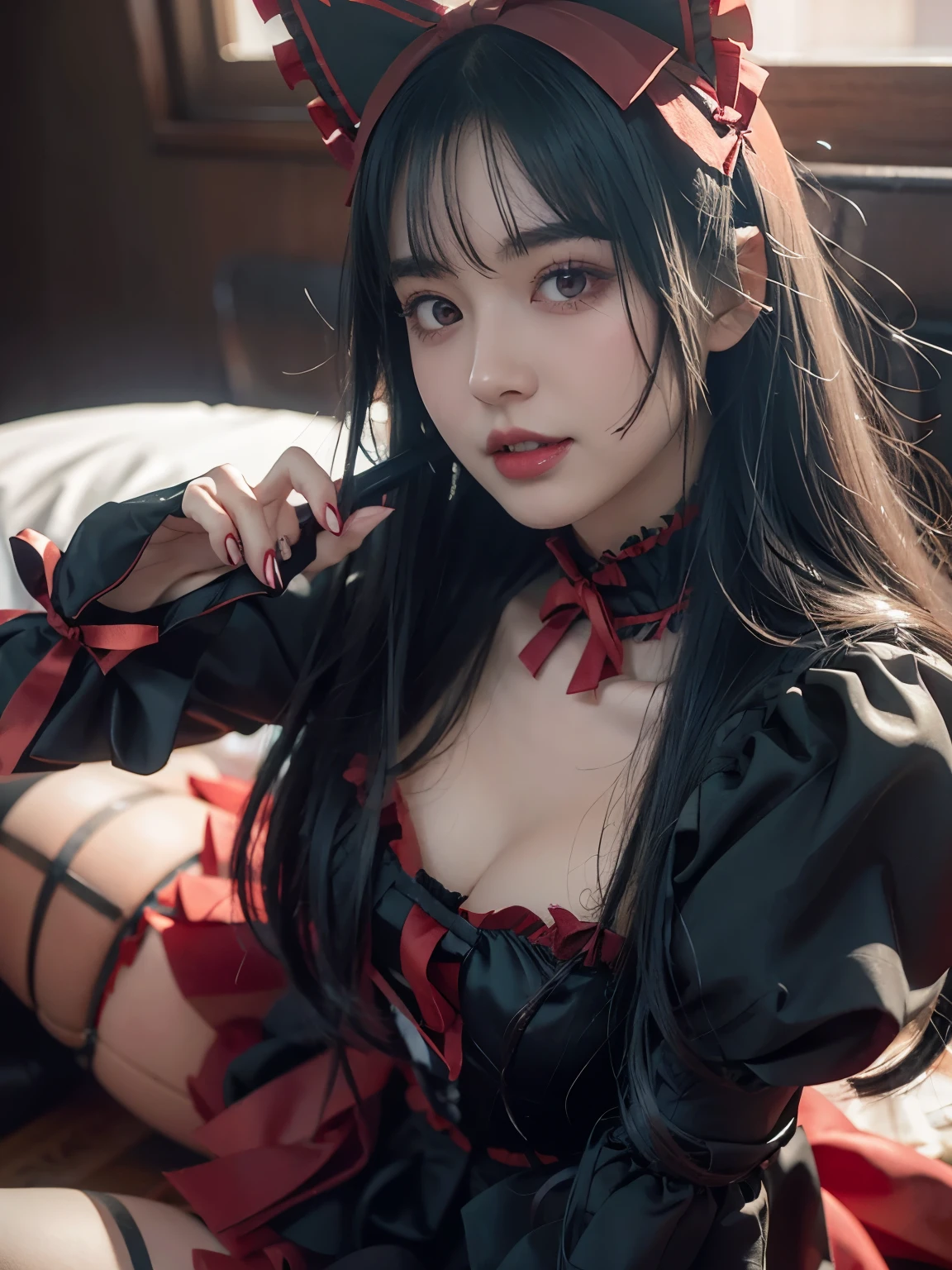 Best quality, masterpiece (large breasts), detalled skin texture, detailed cloth texture, detailed face, super detail, ak, intricate detail 1girl