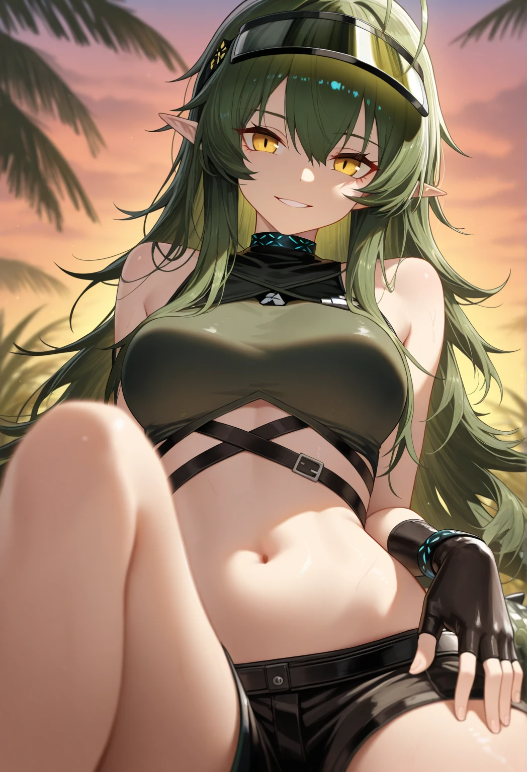 sexy elf girl ,sexy corset, fantasy world