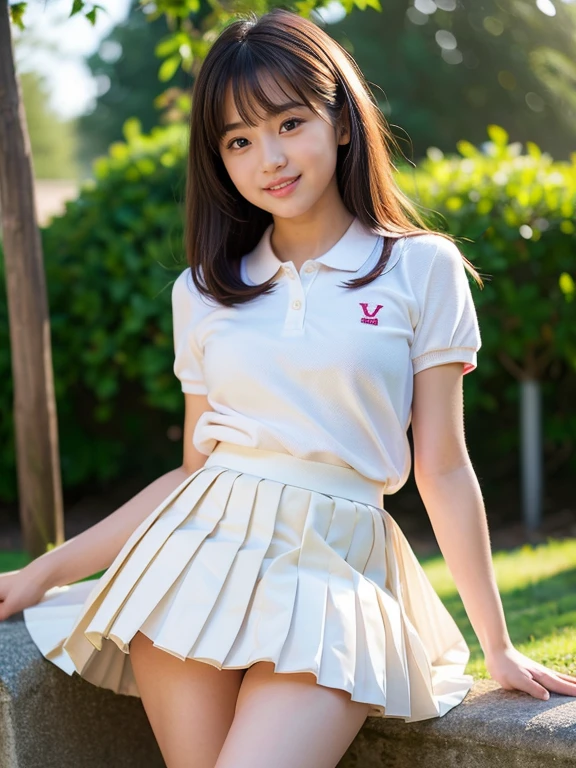 (白のnormal panty:1.42), , , skirt, , Clear cute big nipples, 　, Straight bangs, Medium Hair、Shrine maiden, , , 、(Show off your white panties neatly from the front:1.3)、Japanese high school girl like in the photo,　Pale-skinned girl, , , necklace, 14 years old, , , ,, 8K, , Plain eyes、, , , realistic girl, beautiful girl、kawaii junior high school student、I am studying, Brown Hair、Cheerleader、ribbon、, ｱｲﾄﾞﾙｽﾃｰｼﾞ, (upskirt:1.5)