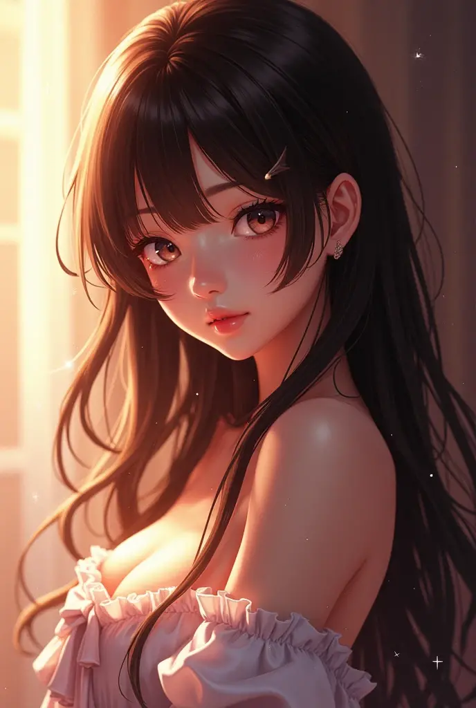 anime girl without clothes