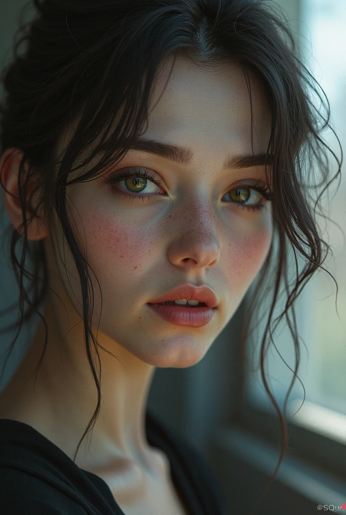 Woman sad photo