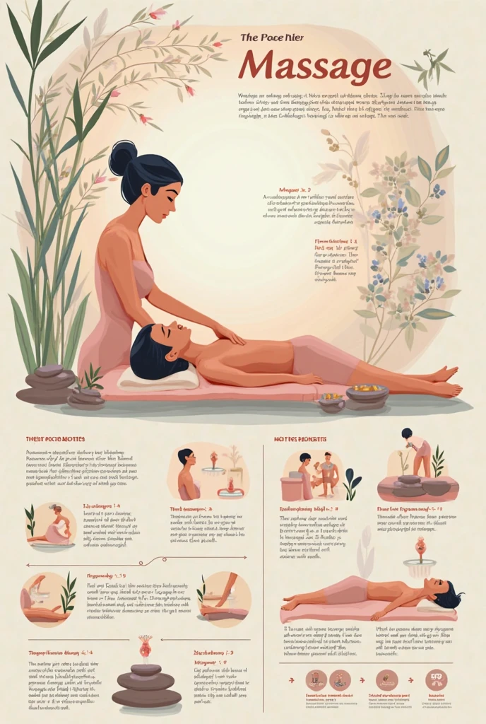 Logo of a person massaging a woman