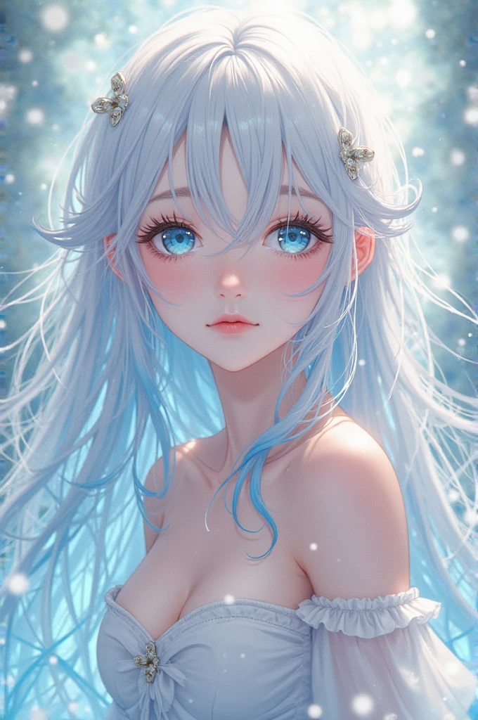 work of art, best qualityer, ultra epic details, creative, good lighting, excellent shading, light color tone, (4K), (face 8k), water effects, forest in the background, lightning and thunder, haos, tempest, rot, rosto angelical,, Perfection!