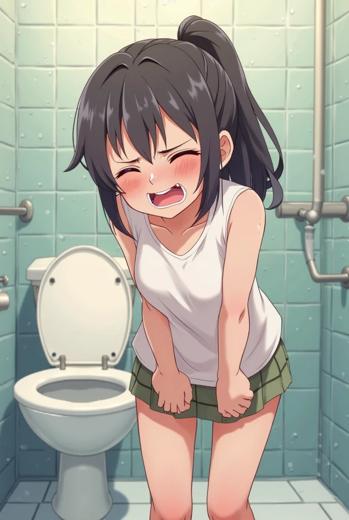 Sexy little kid daughter. ??? daughter cute. in the bathroom . Oily. Submissive daughter . Vibrators . Female orgasm. Cumming .. Standing