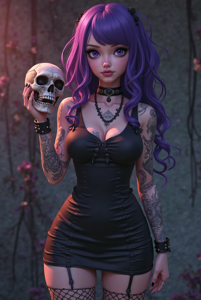 doggstyle, cum, skini girl, grey t-shirt , (((((pale skin)))))), blue eyes, white girl, deep pink hair, ultra realistic, 16 years old,large breast, (((huge breast))), ponytail hair,dark tunnel full of skulls with little light background, candle lights, blood in face, scarry face, gore,((tattoo skull breast))