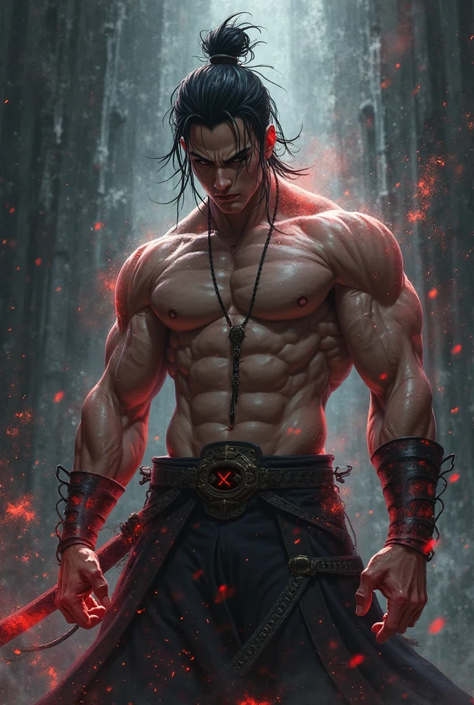 Create Demon Slayer Tomioka without clothes