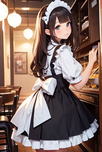 maid cafe,girls,cute,