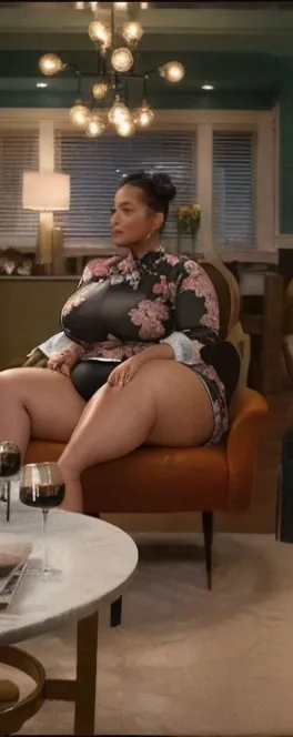 ((best quality)), ((masterpiece)), (detailed), perfect face, Beautiful, mother-in-law, asian-Indonesian , voluptuous,  wearing random clothes (formal), In the black room, seductive expression, chubby body, nice body, milf chubby, chinese-Indonesian. Full body, big arm, wide hips , wearing a sneakers, bob hairstyle, baby face , chubby cheeks, 35 year old, chubby tall woman, tattooed thighs , yakuza tattoos , big thighs, big armpits , chubby massive cheeks , thick neck, cold atmosphere, low light, wavy short haired, big breasts, showing her armpits , thick woman 
