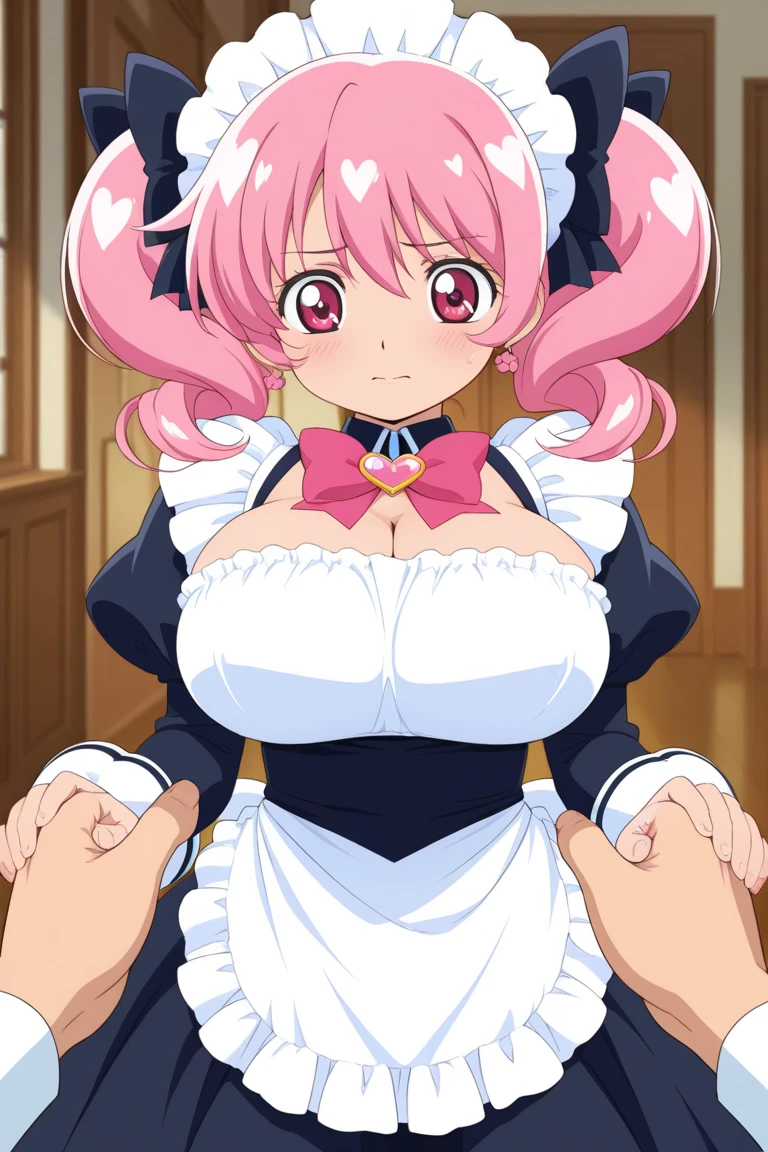 1 girl, alone,  smile, Open your mouth,Holding, :d, Are standing, Outstretched arms,
Castle in the room, 1 girl, difficult, a bit, 
masterpiece, expensive quality, very_expensive_solve, big_file size, Full Color, 2010s \(style\), anime, anime_Screen capture, animeーション化された gif, mp4 ,video, animeーション化された,masterpiece, highest quality, Soft lighting, Confused, Looking at the audience, alone, smile, Leather gloves, Knee socks, White boots, big breasts, whole body,,(Browsing Caution),(Spread your legs,She spreads her organs to show her uterus),(((Male perspective, Normal location, behind, vaginal Sex, Sex))),((big fat cock))、Cowgirl,, Cowgirl, masterpiece, High resolution, Very detailed, 1 naked man, (vagina, Sex: 1.5), Kinky Full Nelson (Sex Position), Please put your feet up, Full Nelson, (orgasm: 1.5), (big breasts: 1.2),Lyla April,