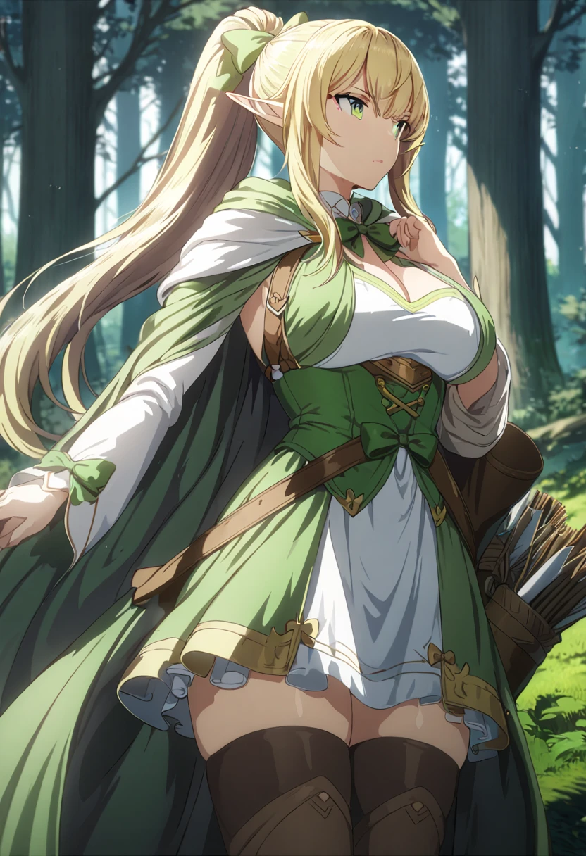 1 female,35 years old,Big breasts,Long Law,solo,(background:The Peak,Rainforest,In the summer,There is standing water on the ground,Exterior) Feel free to hairstyle,stride,Sweating,Soaked,从front看,Long blond hair , partly cloudy,(((masterpiece),(Very detailed CG Unity 8k wallpaper),Best quality,light,详细background,Beautiful and delicate eyes,smart student,(Very delicate and beautiful),(Beautiful and detailed description of the eyes),Extremely detailed,masterpiece,)),Facing the audience,front,high resolution,Extremely detailed),complexion,Open your mouth,Smile