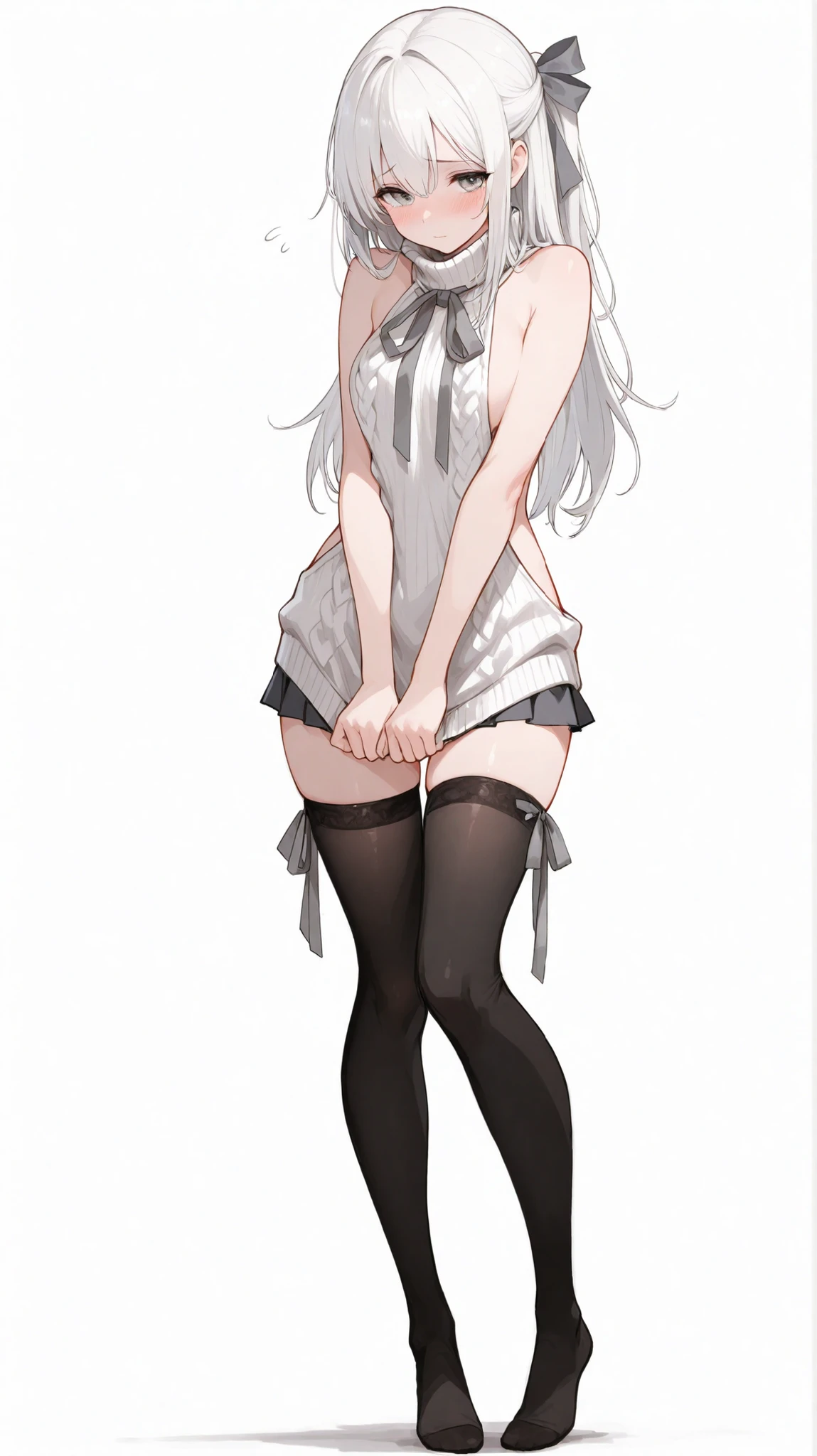 (masterpiece, Highest quality:1.2), One Girl, alone, whole body, Big Breasts,, Brown Hair,Big Breasts, Brown eyes, Mature Woman, ((Character design sheet)),((rough sketch)), blush, Wearing a full Chinese dress, Completely wearing white stockings, whole body, Brown Hair, lipstick, ((Peeking up a skirt)), ((A skirt flipped up by the wind)), ((White micro panties)), Beautiful thighs,Wet,pubic hair, zettai ryouiki, Exposing your thighs, White skin, (White garter stockings), ((Wear white high heels)),