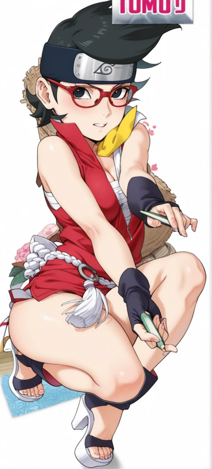 a cartoon of a woman with pink hair and green hair, Sakura Haruno en modo salvia babosa, Sakura Haruno, Makinami illustrious, Yuri Misaki, naughty anime girl, yaoi kasuma, Inspired by Nishikawa Sukenobu, Misato Katsuragi, megumu okada, Kunoichi, I will also fanarteen four showing their asses