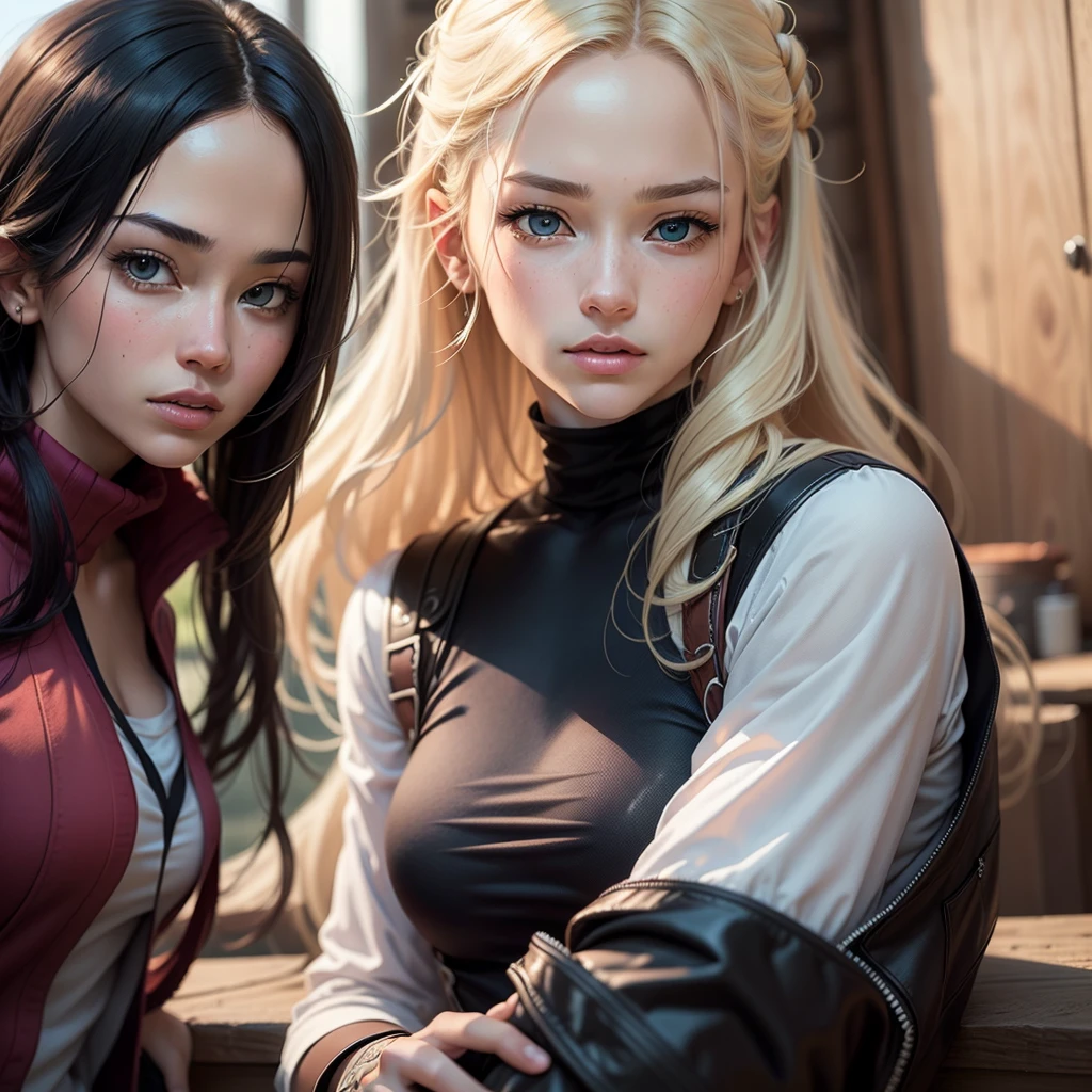 Realistic, personality: [Illustrate a scene where the Aries figure is helping a close friend in distress, showcasing empathy and support. The friend’s expression should reflect gratitude and relief, while Aries displays a reassuring smile. The background should include a dimly lit alley, emphasizing a moment of triumph over adversity] unreal engine, hyper real