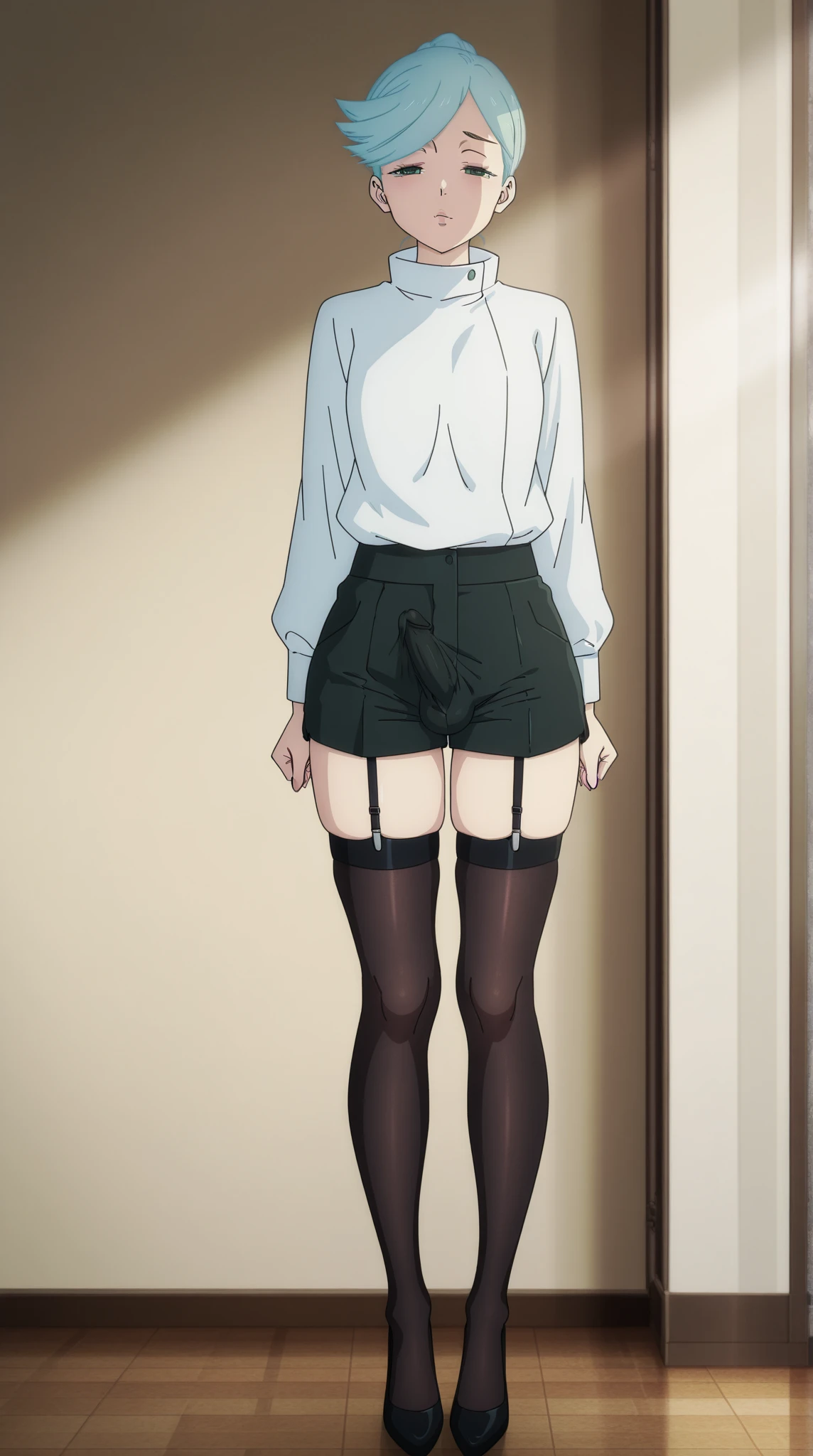 View your viewers,alone,
Yoforger,One girl,
Black Hair,Long hair short hair,
White hair band,
Off the shoulder,Red sweater,
Black Pantyhose,
boots,Torn clothes、NSFW、tits、Nipples、
city,Natural light,indoor,(Tucked up、tits丸見え、belly button、Nipples)、sad、blush、
