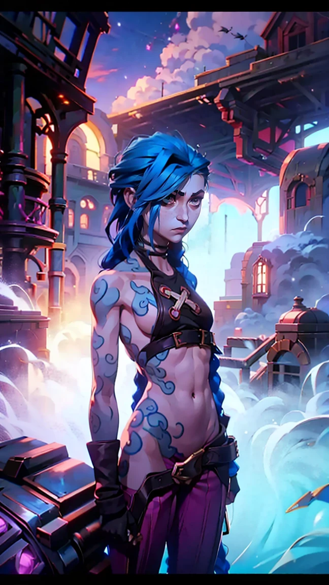 (masterpiece, best quality:1.2), 1girl, kalista, armor, barefoot, blue skin, colored skin, glowing, helmet, long hair, no pupils, ponytail, gigantic breasts, standing, solo, black hair, night, bay, ((no panties)), bottomless, hand on hip, looking at viewer, looking down, (from below), eqcok, erection, (gigantic penis:1.2, huge testicles),(long penis:1.2), (Sagging Testicles:1.2), dark_testicles, blue penis, (flared tip:1.2, urethra:1.2), cock sheat <lora:Erect Horse Penis v6_1:1> <lora:add_detail:0.5> <lora:Kalista:0.8>
