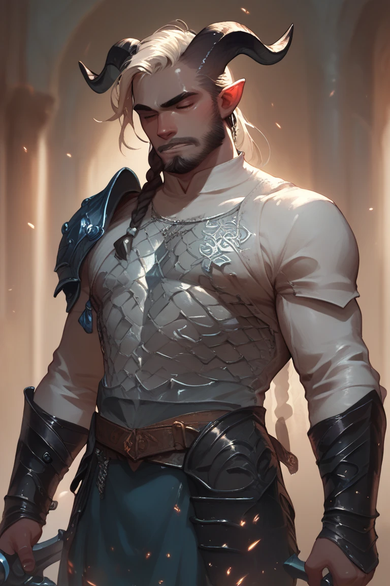 Unicorn,male people,half-orc,robust,Handsome --auto