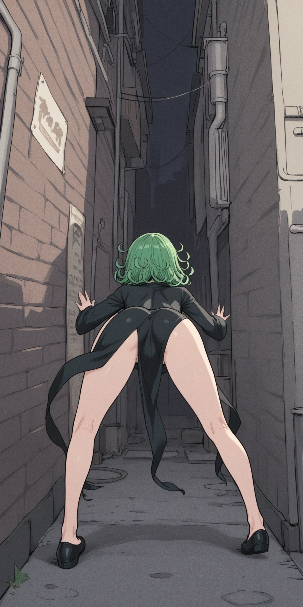 highest quality、ultra high resolution、Professional specifications、green hair,green eyes、embarrassing、flushing、(collar),(lead)、((elementary school girl))、((flat chest))、((very big areola))、(((Raise your butt high and open your thighs)))、((naked))、10 years old、lolicon、medium hair、((The outline shines))、((get down on all fours:1.5))、((from her side:1.8))、small ass、((Red collar and leash))、Open your、residential area road background、