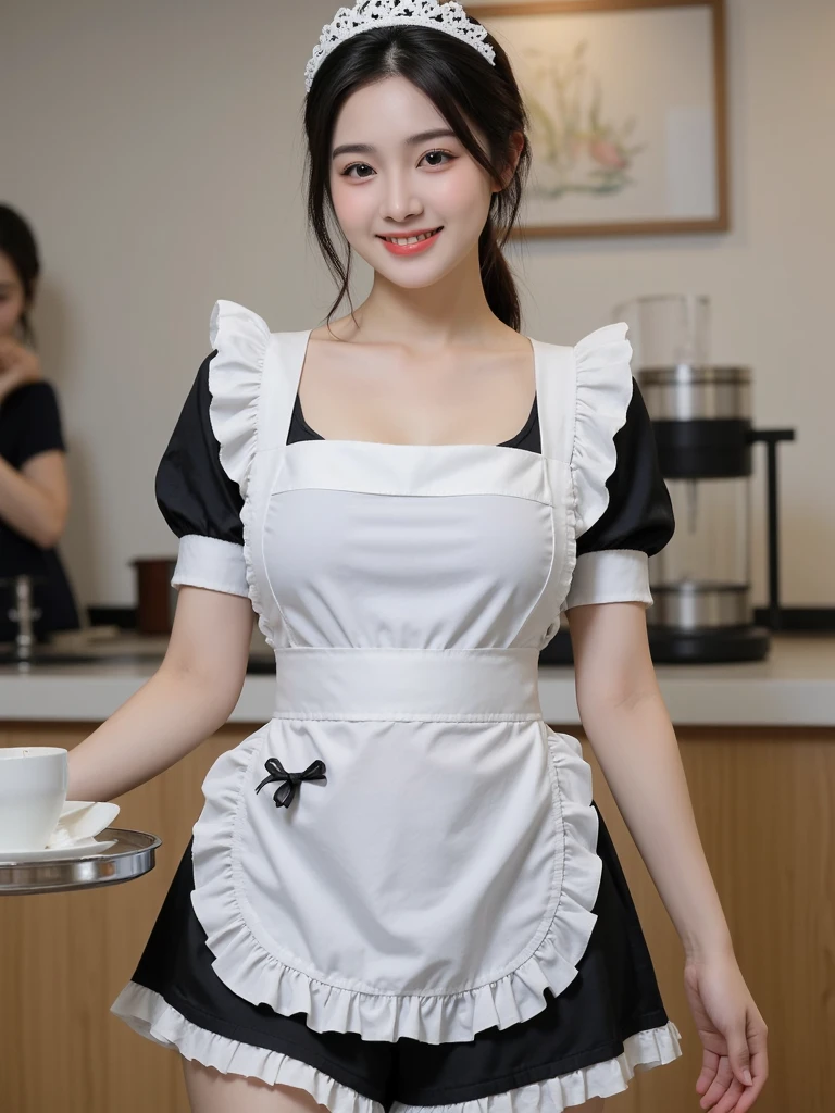 highest quality、High resolution、Detailed Background、(Beautiful face in every detail:1.4)、Anatomically correct、(Draw the usual number of fingers:1.2)、(Detailed facial expressions)、(Detailed eyes:1.2)、(Detailed eyes:1.2)、Beautiful, smooth skin、Teenage beauty、(Three Women)、(Highly detailed face:1.4)、Black Hair、Brown Hair、ponytail、Bobcut、Braided long hair、Wavy Hairstyle、well-groomed eyebrows、Cute Eye Makeup、Cute Lip Makeup、Traditional Made、
(A woman working as a maid:1.5)、

One of the maid&#39;s jobs is cleaning and organizing.、
Cleaning the room, vacuuming, making the bed、Responsible for daily cleaning and tidying, including organizing clothing、
Also prepares and serves food、Food preparation and cooking、Presentation of meals、Responsible for all food related duties including table setting、
Owner or family、Also responsible for taking care of visitors.、Assisting with taking care of my husband&#39;s clothes、Dealing with family and guests、Tea and alcohol service will be provided.、

Pair a black dress with a white apron、The frills and ribbon design on the apron add a nice accent.、
A soft arrangement with pastel colors will give you a cute impression.、Try choosing colors like pink and mint green.、
Lace and chiffon materials add a feminine and delicate touch.、Sleeves and aprons made with lace and chiffon、Try incorporating it into your design、
Ribbons and head accessories can add cuteness and accents.、Try adding ribbons to your dress or apron, or matching it with a headband or ribbon hair accessory.、Consider the appropriate accessories and shoes depending on the occasion and event you will be wearing the outfit.