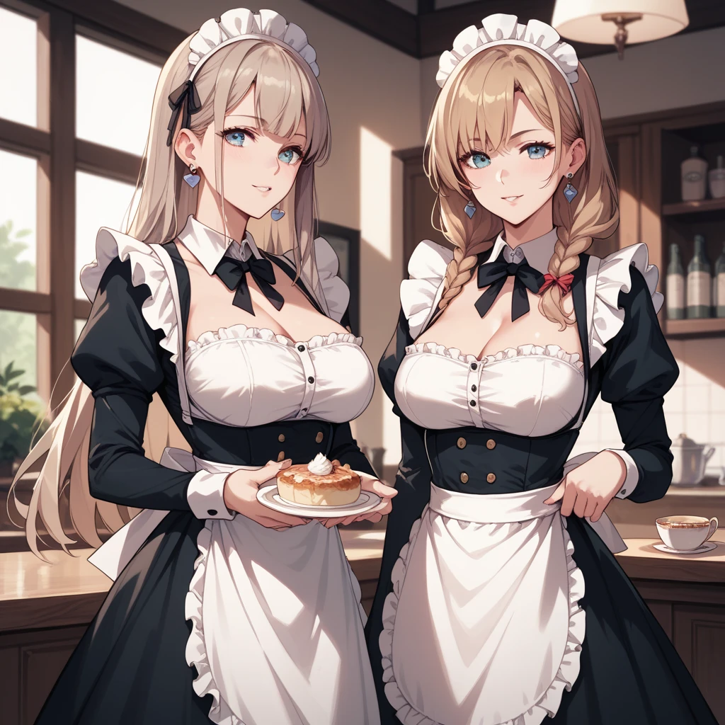 (dynamic angle:1.3, front view:1.1, breast focus:1.3, from above:1.1), (dynamic posing:1.2, sexy posing:1.2), (seductive smiling:1.3), ((holding Pasta on a plate,Taking the pasta out of the pan, worried about the outcome:1.2)),highest quality、(real、photorealistic:1.4),(ultra high resolution, 8K RAW photo, clear focus), best qualtiy, natural lighting, field depth, (Bright pupils, detailed beautiful eyes, high detailed face), Red lip, (tight focus:1.2), a girl 22yo old, Wearing a pastry chef uniform:1.3 , Thicc, thin breast, long hair, blue eyes,garter stocking, cleavage:1.2, midriff, black shorts, black thighhighs, thigh strap, pretty girl, (highly detailed beautiful face and eyes,firm breasts),real skin,((black,hair,long pony tail hair)),thin pubic hair,cute,lovely, detailed eyes,(double breasted:1.0,under bust:1.0),(with sparkling eyes and a contagious smile),open mouth, Looking at Viewer,A scene of make cooking Cakes in the kitchen