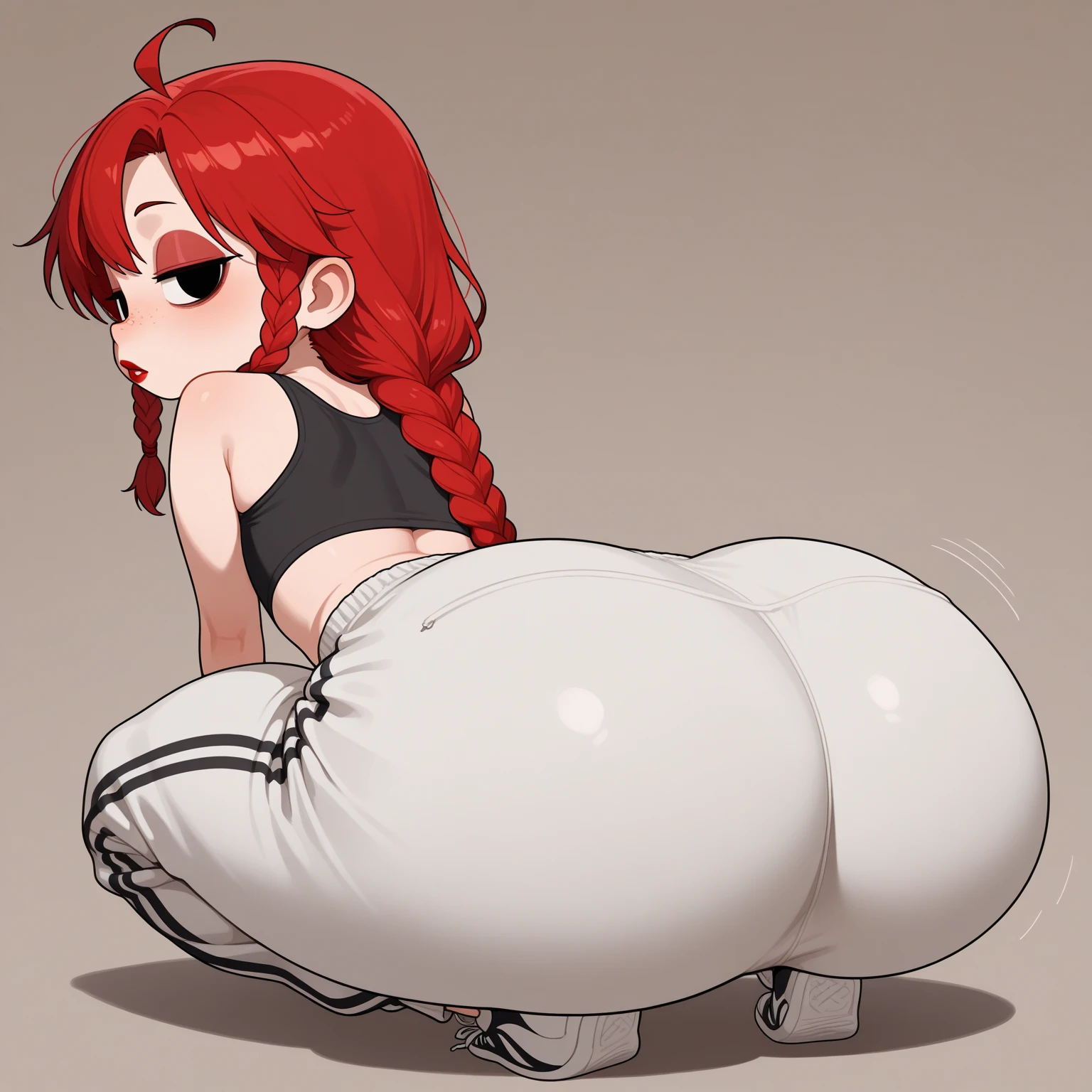 beautiful, masterpiece, portrait, woman in her 20s, busty, bent over, twistedgrim, <lora:TwistedGrim Style:1>